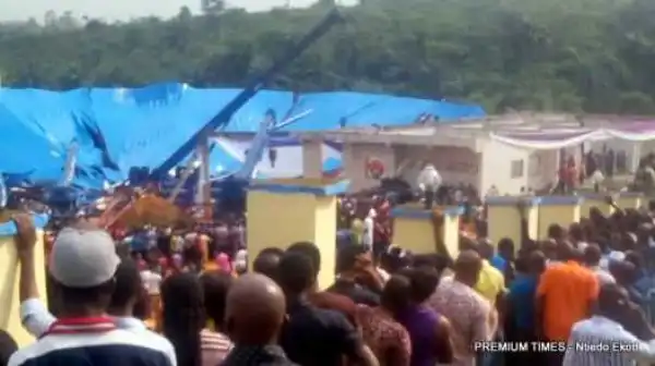‘How Church Collapsed 30 Minutes After Governor Arrived’